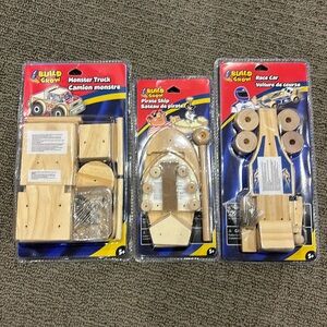 Pack of 3 build and grow - only needs hammer for assembly